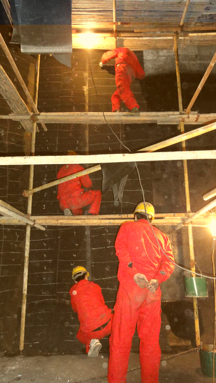 磷酸反應槽內襯橡膠