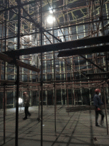 沁陽市恒瑞實業有限公司20米直徑磷酸儲罐襯膠防腐施工